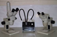 Olympus, Nikon and Leitz Microscopes